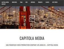 Tablet Screenshot of capitolamedia.com